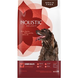 Holistic Select Senior Health Chicken Meal & Lentils Recipe Dry Dog Food