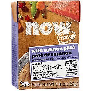 Now Fresh Grain-Free Wild Salmon Pate Wet Cat Food