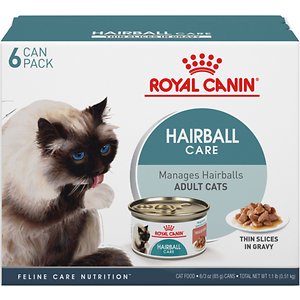 Image of Royal Canin Hairball Care Thin Slices in Gravy Canned Cat Food