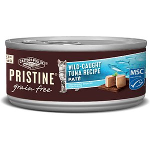Castor & Pollux PRISTINE Grain-Free Wild-Caught Tuna Recipe Pate Canned Cat Food
