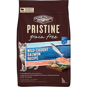 Castor & Pollux PRISTINE Grain-Free Wild-Caught Salmon Recipe Dry Cat Food