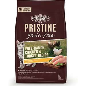 Castor & Pollux PRISTINE Grain-Free Free-Range Chicken & Turkey Recipe Dry Cat Food