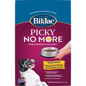 Bil-Jac Picky No More Medium Breed Chicken Liver Recipe Dry Dog Food