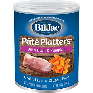 Bil-Jac Pate Platters Grain-Free with Duck & Pumpkin Canned Dog Food