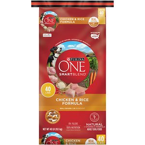 Purina ONE SmartBlend Chicken & Rice Adult Formula Dry Dog Food