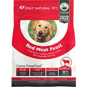Image of Only Natural Pet Canine PowerFood Red Meat Feast Grain-Free Dry Dog Food