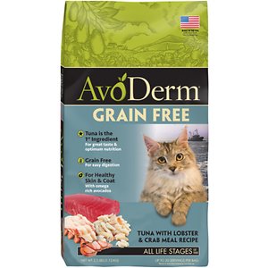AvoDerm Grain-Free Tuna with Lobster & Crab Meal Dry Cat Food