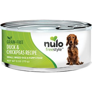 Nulo Freestyle Duck & Chickpeas Recipe Grain-Free Small Breed & Puppy Canned Dog Food Review