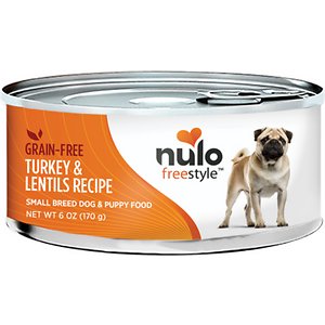 Nulo Freestyle Turkey & Lentils Recipe Grain-Free Small Breed & Puppy Canned Dog Food