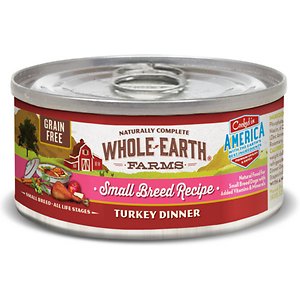 Whole Earth Farms Small Breed Turkey Dinner Grain-Free Canned Dog Food