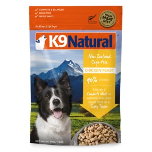 K9 Natural Chicken Feast Raw Grain-Free Freeze-Dried Dog Food