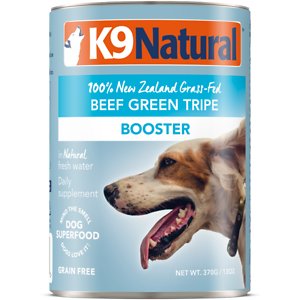K9 Natural Booster Beef Green Tripe Grain-Free Canned Dog Food Supplement