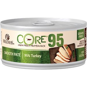 Image of Wellness CORE 95% Turkey Grain-Free Canned Cat Food