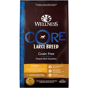 Wellness CORE Grain-Free Large Breed Puppy Deboned Chicken Recipe Dry Dog Food