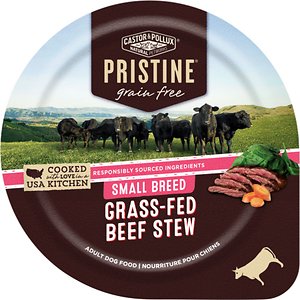 Image of Castor & Pollux PRISTINE Grain-Free Small Breed Grass-Fed Beef Stew Canned Dog Food