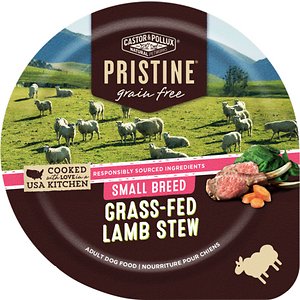Castor & Pollux PRISTINE Grain-Free Small Breed Grass-Fed Lamb Stew Canned Dog Food
