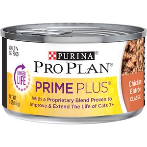 Image of Purina Pro Plan Prime Plus 7+ Classic Chicken Grain-Free Entree Canned Cat Food