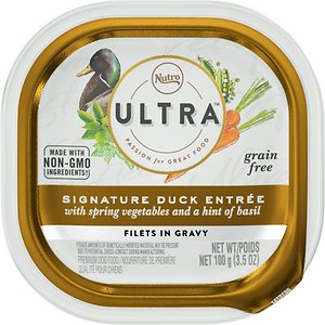 Image of Nutro Ultra Grain-Free Filets in Gravy Signature Duck Entree Adult Wet Dog Food Trays