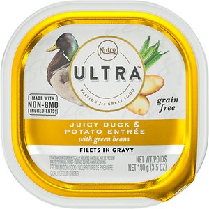 Image of Nutro Ultra Grain-Free Filets in Gravy Juicy Duck & Potato Entree Adult Wet Dog Food Trays