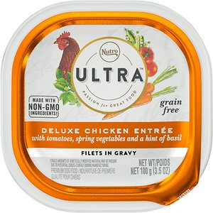 Image of Nutro Ultra Grain-Free Filets in Gravy Deluxe Chicken Entree Adult Wet Dog Food Trays