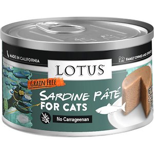 Lotus Sardine Grain-Free Pate Canned Cat Food