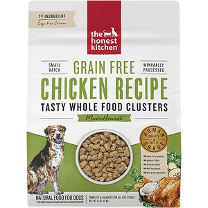 The Honest Kitchen Grain-Free Chicken Whole Food Clusters Dry Dog Food