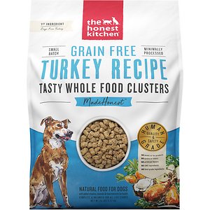 Image of The Honest Kitchen Grain-Free Turkey Whole Food Clusters Dry Dog Food