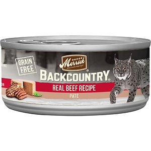 Image of Merrick Backcountry Grain-Free Beef Pate Canned Cat Food