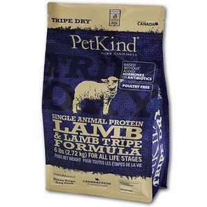 Image of PetKind Tripe Dry Single Animal Protein Lamb & Lamb Tripe Formula Dry Dog Food