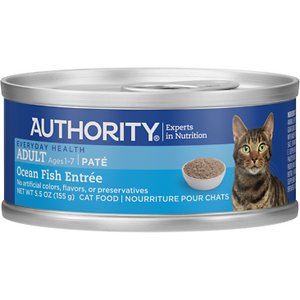 Authority Ocean Fish Entree Adult Pate Canned Cat Food