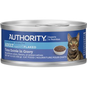 Authority Tuna Entree in Gravy Adult Flaked Canned Cat Food