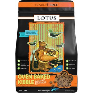 Lotus Oven-Baked Duck Recipe Grain-Free Dry Cat Food