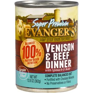 Image of Evanger's Venison & Beef Dinner Grain-Free Canned Dog Food