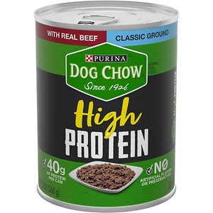 Dog Chow High Protein Beef Classic Ground Canned Dog Food