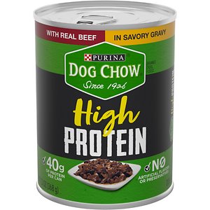 Dog Chow High Protein Beef in Savory Gravy Canned Dog Food