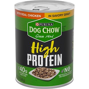 Dog Chow High Protein Chicken in Savory Gravy Canned Dog Food