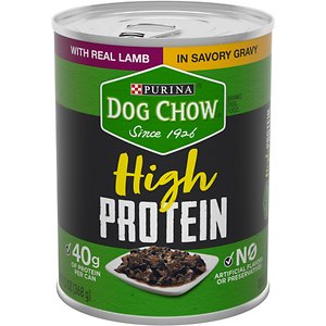 Dog Chow High Protein Lamb in Savory Gravy Canned Dog Food