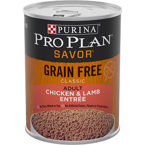 Image of Purina Pro Plan Savor Classic Chicken & Lamb Entree Grain-Free Canned Dog Food