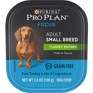 Image of Purina Pro Plan Focus Small Breed Turkey Entree Grain-Free Wet Dog Food