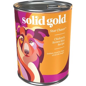 Image of Solid Gold Star Chaser Chicken & Brown Rice Recipe Canned Dog Food