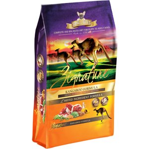 Image of Zignature Kangaroo Formula Small Bites Dry Dog Food