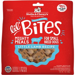 Stella & Chewy's Lil' Bites Little Lamb Recipe Small Breed Freeze-Dried Raw Dog Food