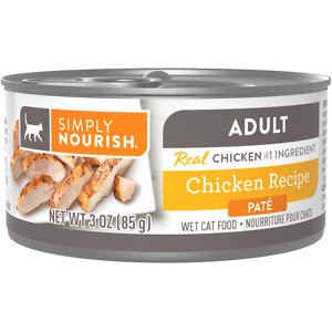 Simply Nourish Essentials Chicken Recipe Adult Pate Canned Cat Food