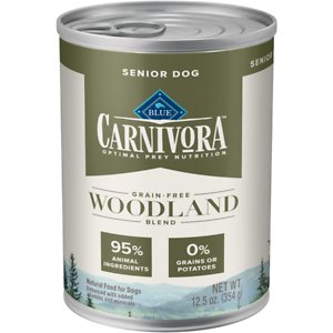 blue carnivora woodland blend cat food