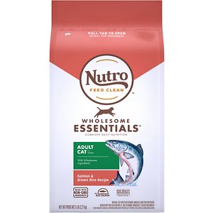 Image of Nutro Wholesome Essentials Salmon & Brown Rice Recipe Adult Dry Cat Food