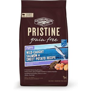 Castor & Pollux Pristine Wild Caught Salmon & Sweet Potato Recipe Grain-Free Puppy Dry Dog Food