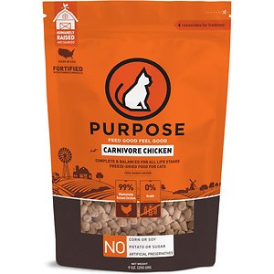 Purpose Carnivore Chicken Freeze-Dried Cat Food