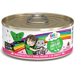 BFF OMG Lights Out! Tuna & Lamb Flavor Wet Canned Cat Food