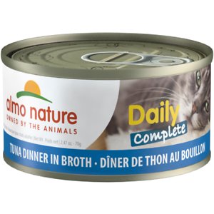 Almo Nature Daily Complete Tuna Dinner In Broth Canned Cat Food
