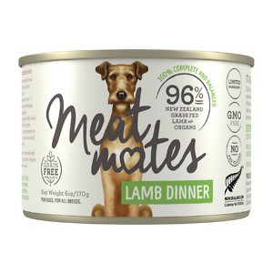 Meat Mates Lamb Dinner Grain-Free Canned Wet Dog Food